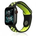 Beline pasek Apple Watch Sport Silicone 38|40|41mm czarno-limonk