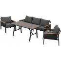 Outdoor furniture set Set mebli ogrodowych Ada anthracite PATIO