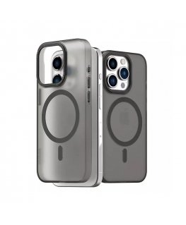 Araree etui Aero Frame iPhone 15 Pro Max 6.7" przeźroczysty-czar