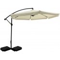 Parasol garden with stand 3 m ecru PATIO Parasol garden with stand 3 m ecru PATIO