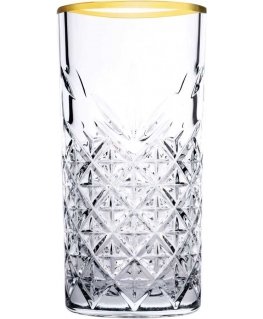 Komplet 4 wysokich szklanek Timeless Gold 295 ml PLEASE NOTE