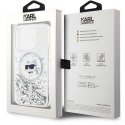 Dėklas Karl Lagerfeld KLHMP14LLGCHSGH iPhone 14 Pro 6.1" hardcase transparent Liquid Glitter Choupette Head Magsafe Dėklas Karl Lagerfeld KLHMP14LLGCHSGH iPhone 14 Pro 6.1" hardcase transparent Liquid Glitter Choupette Head Magsafe