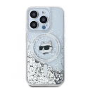 Case Karl Lagerfeld KLHMP14LLGCHSGH iPhone 14 Pro 6.1" hardcase transparent Liquid Glitter Choupette Head Magsafe Case Karl Lagerfeld KLHMP14LLGCHSGH iPhone 14 Pro 6.1" hardcase transparent Liquid Glitter Choupette Head Magsafe