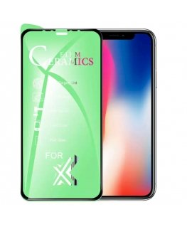GoodBuy Clear Ceramic Glass full coveraged with frame Apple iPho
