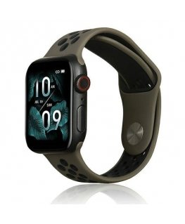 Beline pasek Apple Watch Sport Silicone 38|40|41mm brązowo-czarn