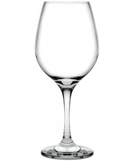 Set of 6 Amber wine glasses 365 ml PASABAHCE