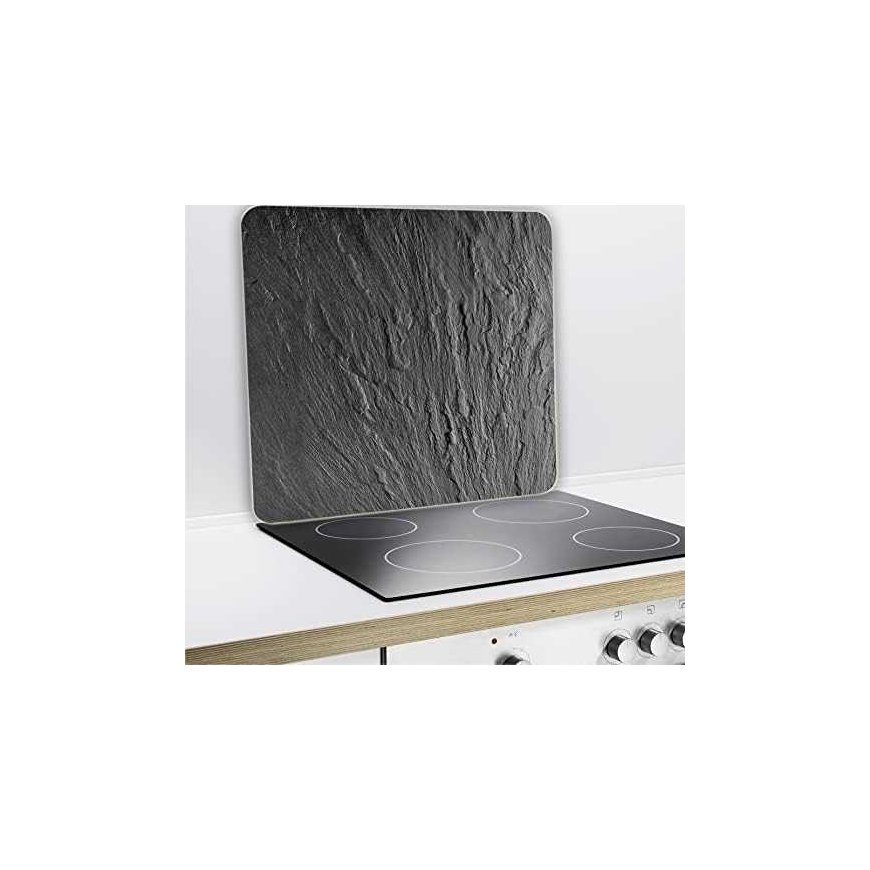 Protective plate for the kitchen, tempered glass with an elegant pattern + non-slip feet - WENKO – 3