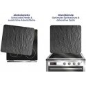 Protective plate for the kitchen, tempered glass with an elegant pattern + non-slip feet - WENKO Protective plate for the kitchen, tempered glass with an elegant pattern + non-slip feet - WENKO