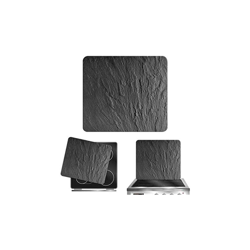 Protective plate for the kitchen, tempered glass with an elegant pattern + non-slip feet - WENKO – 5