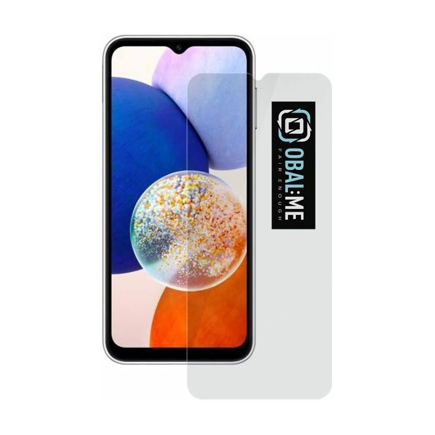 OBAL:ME 2.5D Glass Screen Protector for Samsung Galaxy A14 5G Cl