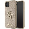 Guess GUHCN61HG4SGD iPhone 11 | Xr 6.1" złoty|gold hardcase Glit Guess GUHCN61HG4SGD iPhone 11 | Xr 6.1" złoty|gold hardcase Glit