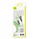 USAMS Kabel U52 lightning 2A Fast Charge 1m zielony|green SJ434U