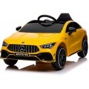 Lean Cars Battery-powered car Mercedes CLA 45s AMG Yellow 4x4