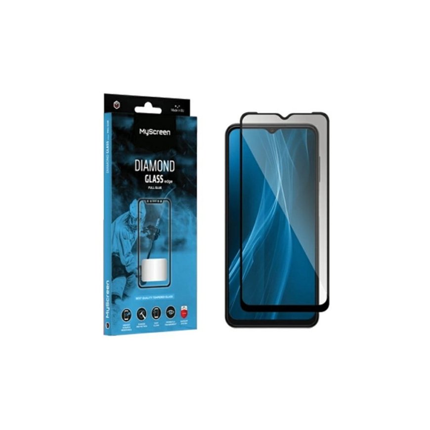 MS Diamond Glass Edge FG Honor X6a czarny|black Full Glue – 2
