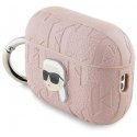 Dėklas Karl Lagerfeld KLAP2PGKIPP AirPods Pro 2 (2022/2023) cover rožinis/pink Monogram Karl Head