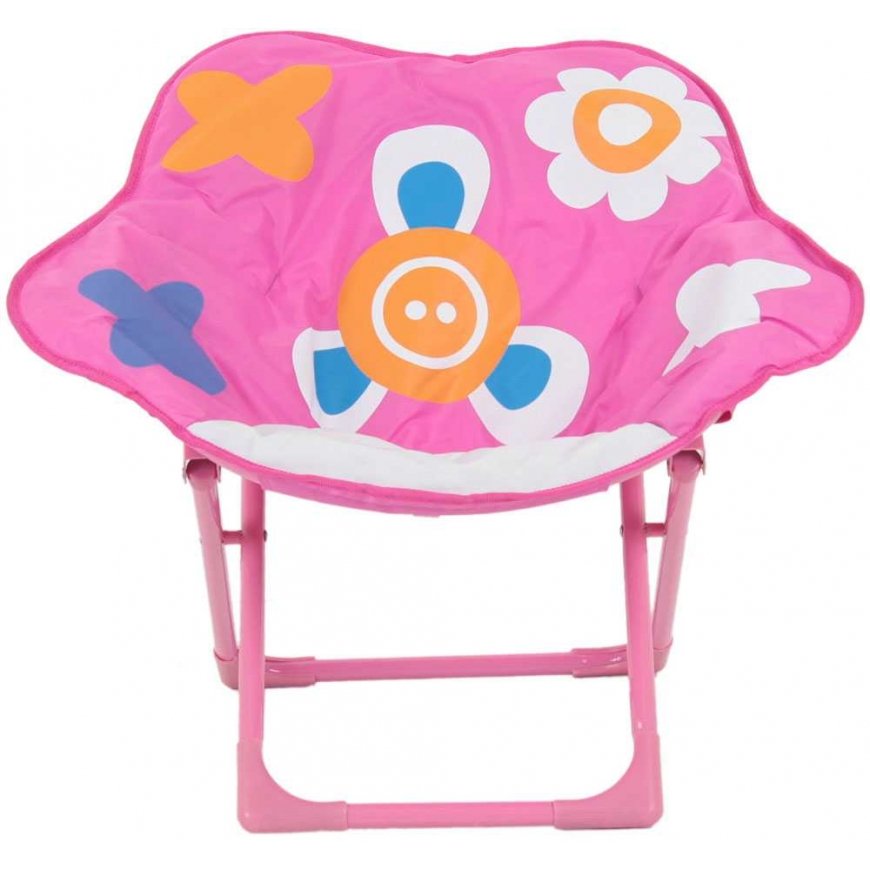 Krzesełko žladane Pink Kwiatek PATIO