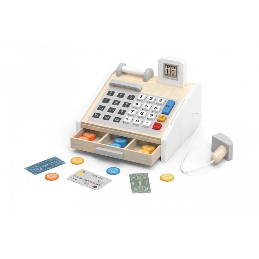 Viga Toys Medinis kasos aparatas VIGA – 4