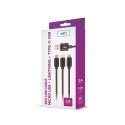 Setty 3in1 cable USB - Lightning + USB-C + microUSB 1,0 m 2A bla Setty 3in1 cable USB - Lightning + USB-C + microUSB 1,0 m 2A bla