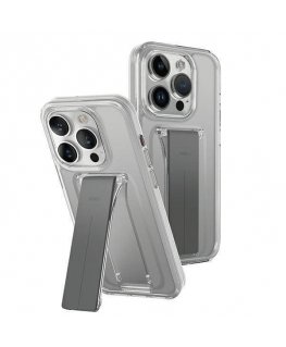 UNIQ etui Heldro Mount with Stand iPhone 15 Pro 6.1" przeźroczys