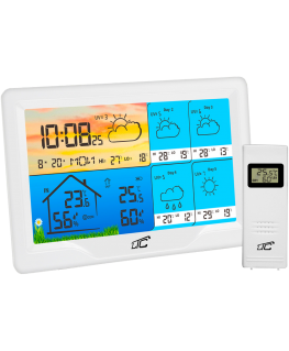 LP SMART weather station with white color display TYUA LXSTP08BS