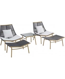Set mebli ogrodowych Audrey brown PATIO