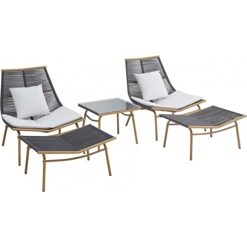 Patio Set mebli ogrodowych Audrey brown