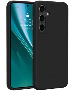 Case Etteri Silicone case for Samsung Galaxy S24 Plus black