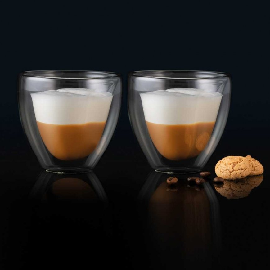 Set of 2 Mia thermal glasses 250 ml Serca AMBITION
