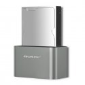 Qoltec 50315 док-станция для накопителей USB 3.2 Gen 1 (3.1 Gen 1) Type-A Серебристый