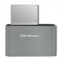 Qoltec 50315 tallennusaseman telakointiasema USB 3.2 Gen 1 (3.1 Gen 1) Type-A Hopea Qoltec 50315 tallennusaseman telakointiasema USB 3.2 Gen 1 (3.1 Gen 1) Type-A Hopea