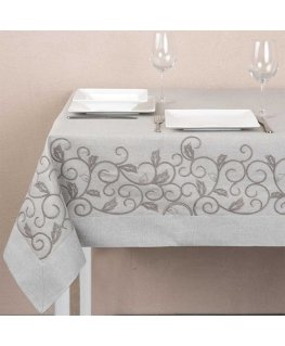 Circle decorative tablecloth 160 x 280 cm AMBITION