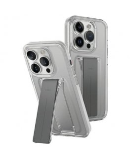 UNIQ etui Heldro Mount with Stand iPhone 15 Pro Max 6.7" przeźro