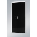 Cama SAMBA 1 BI/CZ magamistoa garderoob ja kapp 1 riiulid 2 uks(ed) Valge