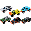 Lean Toys Set of Metal Off-Road Cars 1:64 6 pieces Lean Toys Set of Metal Off-Road Cars 1:64 6 pieces