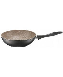 Keptuvė wok su powłoką Qualum Basic Stone Edition Arras 26 cm AMBITION