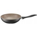Frying pan wok with coating Qualum Basic Stone Edition Arras 26 cm AMBITION
