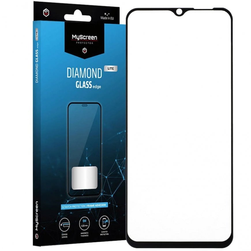 MS Diamond Glass Edge Lite FG Vivo Y33s czarny|black Full Glue – 2