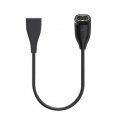 Cable TYPE 1 - USB to Micro USB - metal plugs QC 3.0 1 metre bla