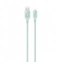 USAMS Kabel lightning Fast Charging 2,4A Lithe Series 1,2m zielo USAMS Kabel lightning Fast Charging 2,4A Lithe Series 1,2m zielo