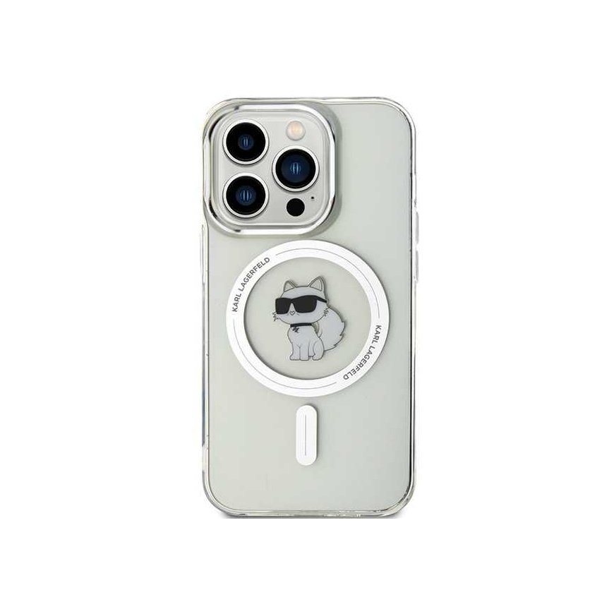 Case Karl Lagerfeld KLHMP14XHFCCNOT iPhone 14 Pro Max 6.7" transparent hardcase IML Choupette MagSafe – 2
