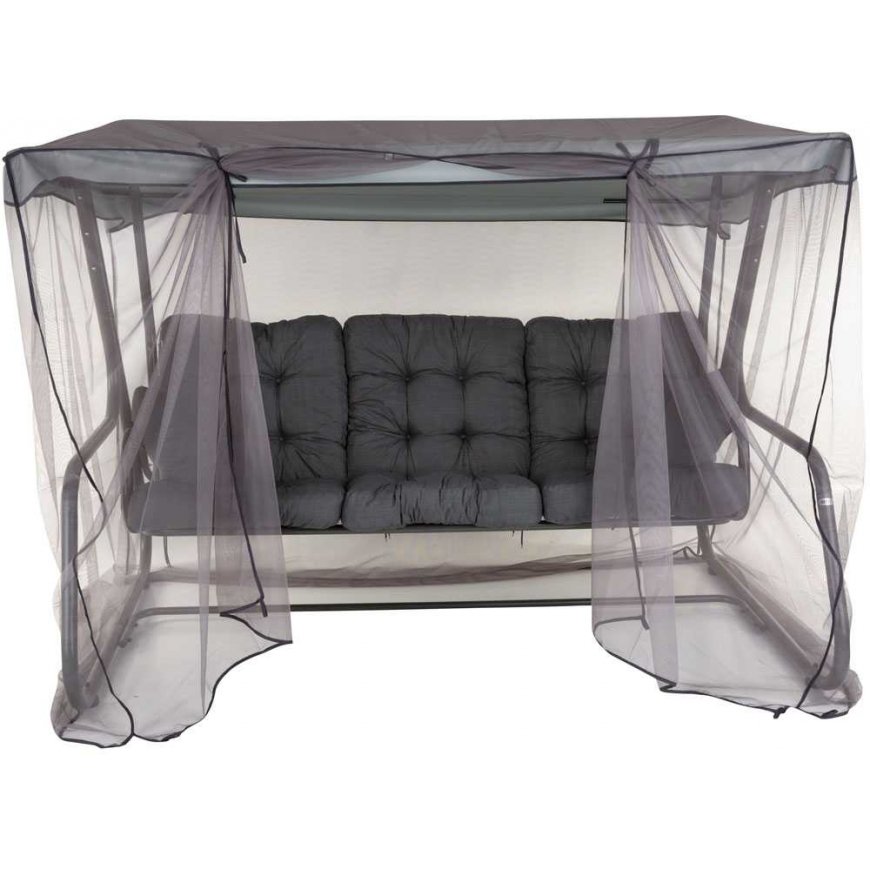 Patio Huśtawka ogrodowa with mosquito net