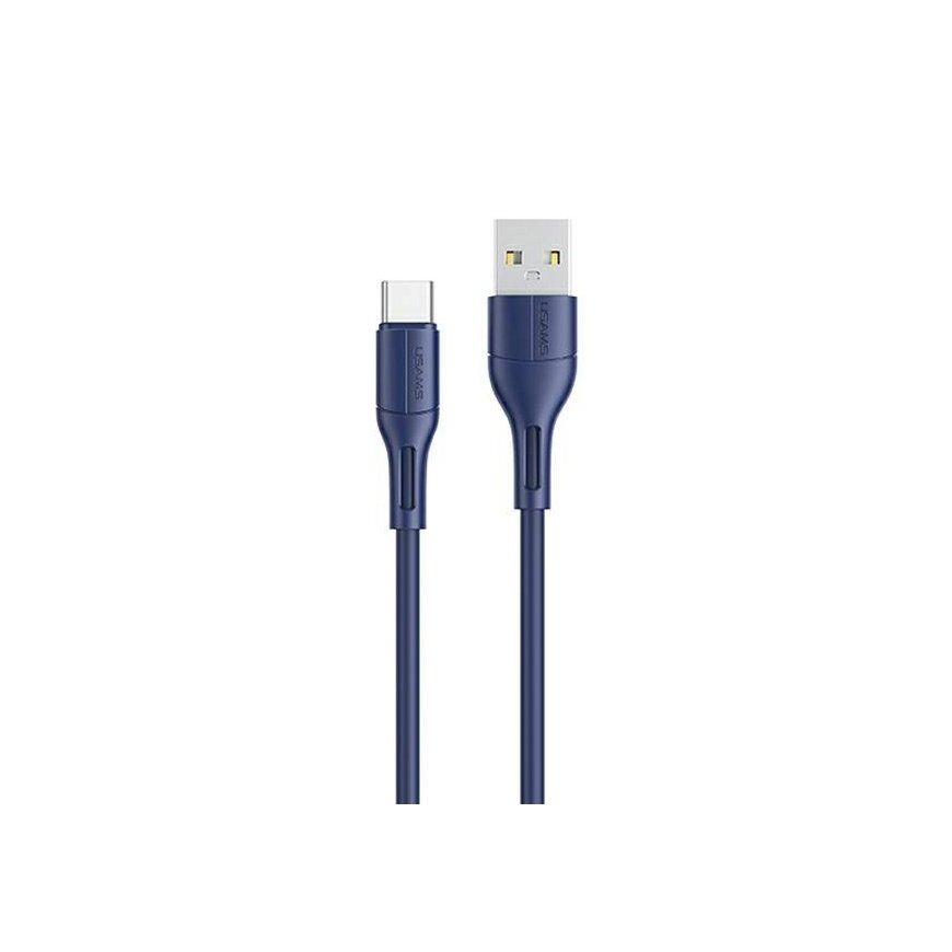 USAMS Kabel U68 USB-C 2A Fast Charge 1m niebieski|blue SJ501USB0 – 2
