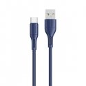 USAMS Kabel U68 USB-C 2A Fast Charge 1m niebieski|blue SJ501USB0