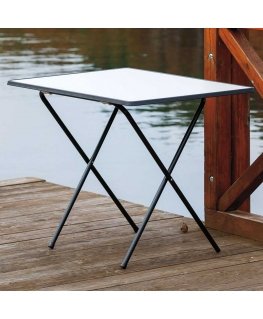 Staliukas Sevelit 60 x 80 cm balta / antracito PATIO