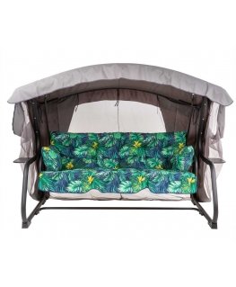 Huśtawka ogrodowa with mosquito net Ravenna Lux Black Edition G051-02IB PATIO