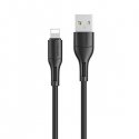 USAMS Kabel U68 lightning 2A Fast Charge 1m czarny|black SJ500US USAMS Kabel U68 lightning 2A Fast Charge 1m czarny|black SJ500US