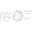 Dahua Technology Co IP KAMERA IPC-HDW1439V-A-IL Smart Dual Light - 3.7 Mpx 2.8 mm DAHUA Dahua Technology Co IP KAMERA IPC-HDW1439V-A-IL Smart Dual Light - 3.7 Mpx 2.8 mm DAHUA