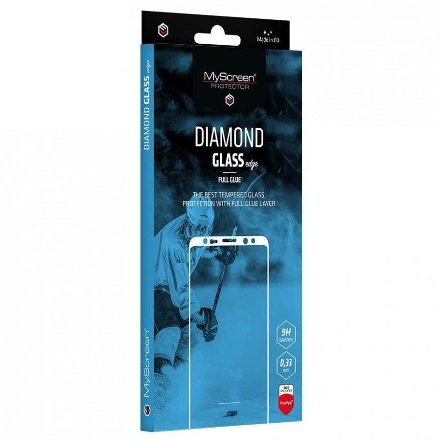 MS Diamond Glass Edge FG Sam A725 A72 czarny|black Full Glue – 2