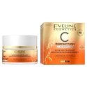 Eveline Cosmetics EVELINE C Perfection Silnie rewitalizujący kremas nuo raukšlių 40+ su witaminą C 50 ml