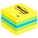 3M Post-it 2051L note paper Square Blue, Green, Turquoise, Yellow 400 sheets Self-adhesive